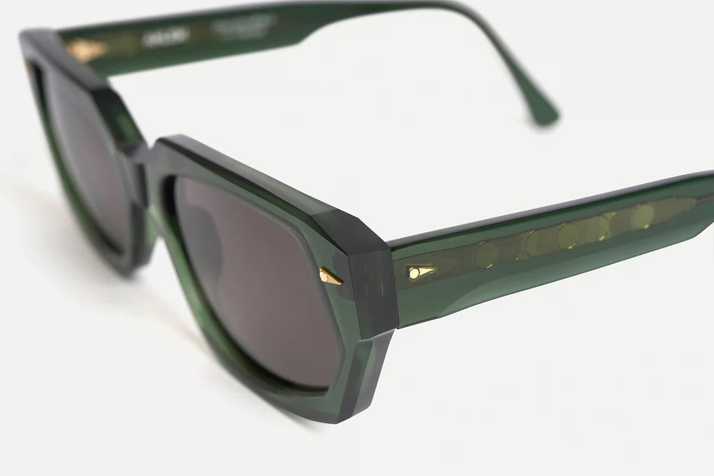 AHLEM RACINE green/ grey NAPSZEMÜVEG