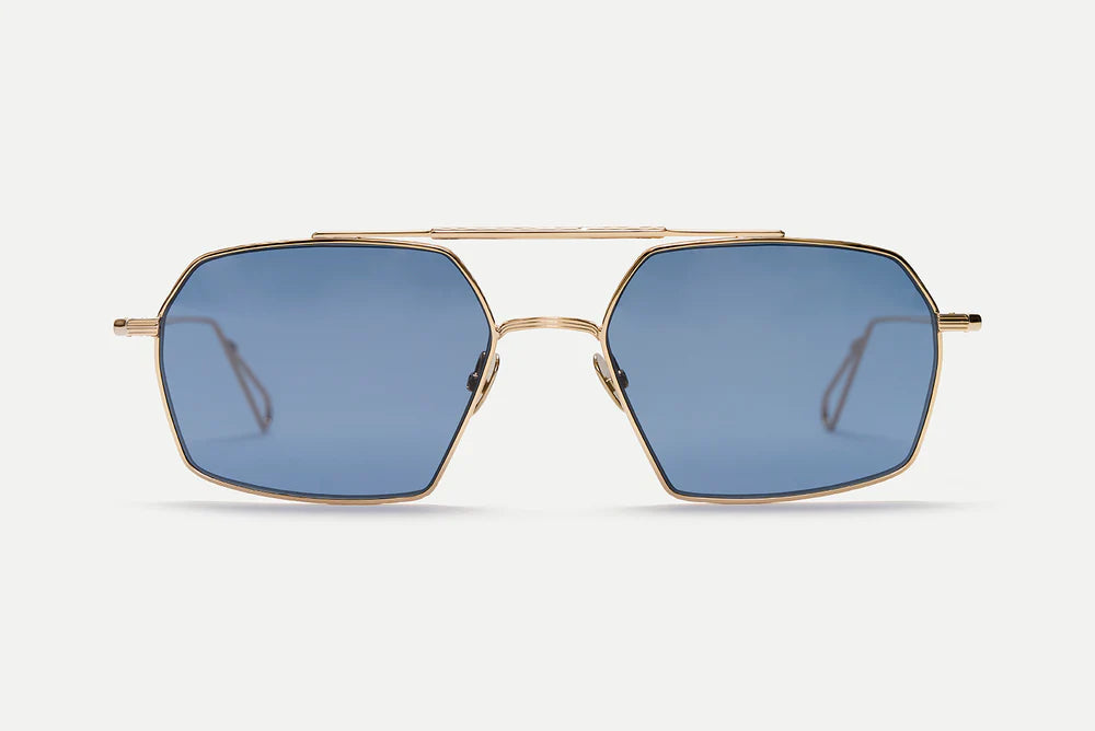 AHLEM HAUSSMANN Champagne / Blue NAPSZEMÜVEG