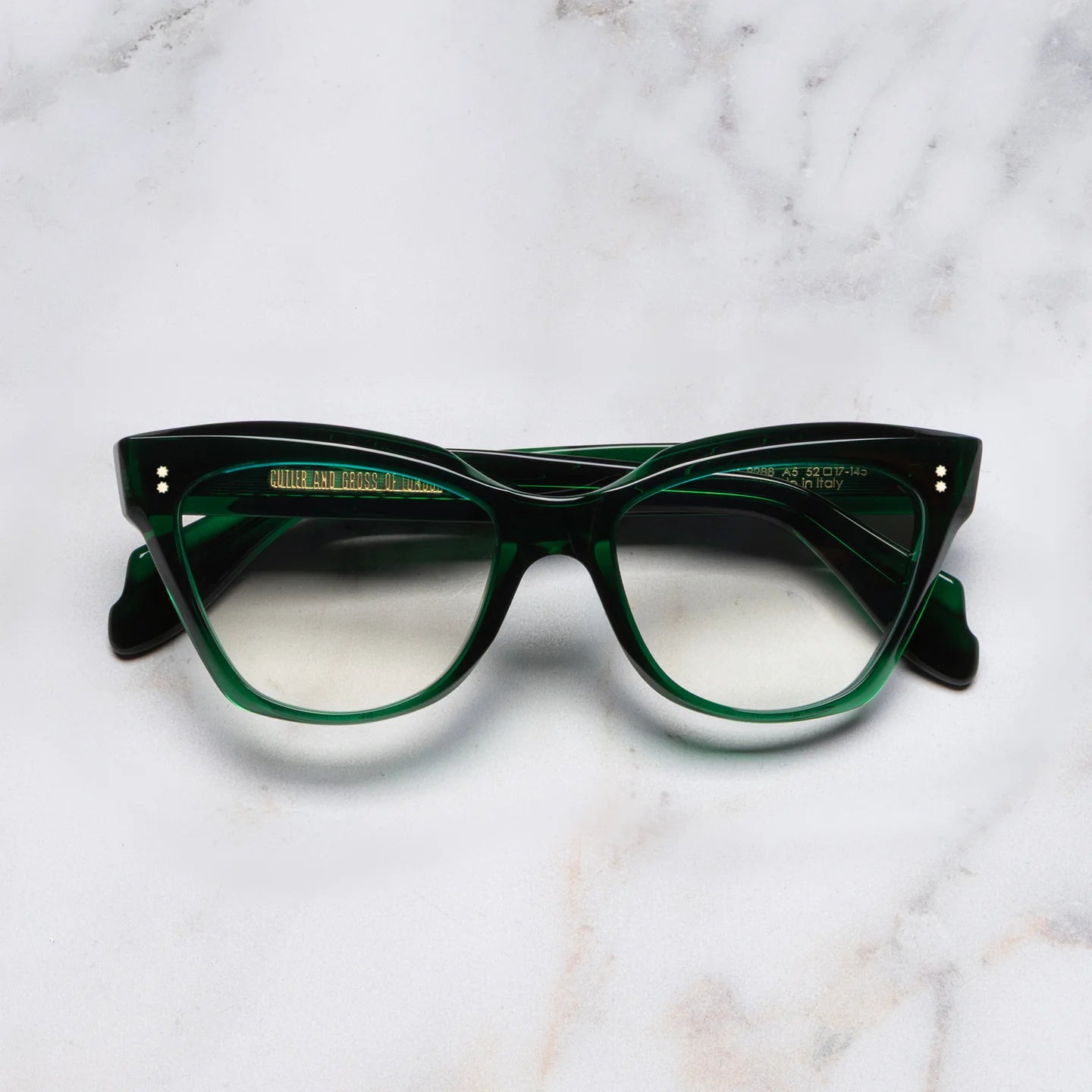 CUTLER AND GROSS 9288 SZEMÜVEGKERET ZŐLD