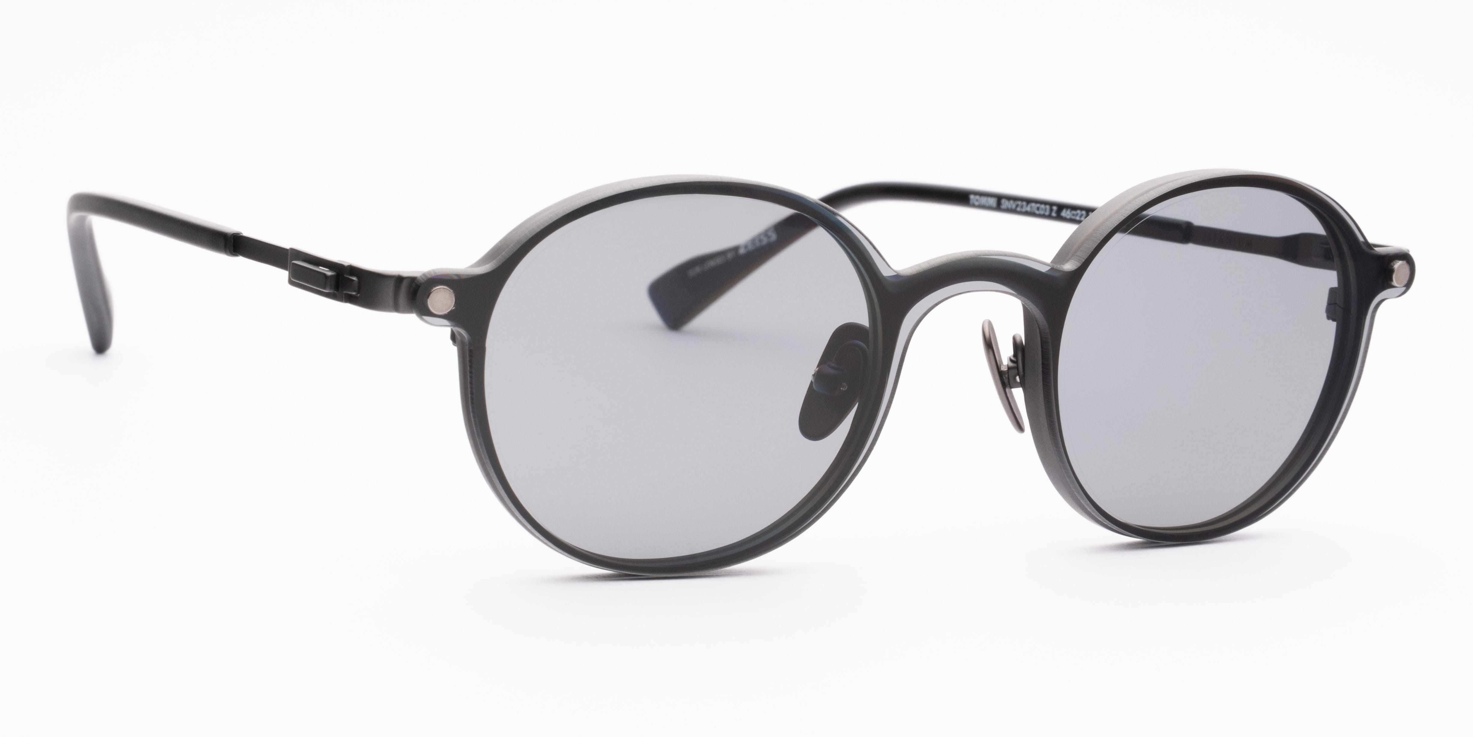 SNOB MILANO  TOMMI  TITANIUM   SZEMÜVEGKERET+ ZEISS NAPVÉDŐ ELŐTÉT